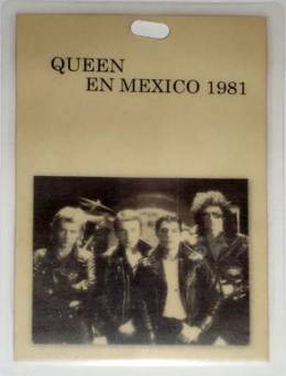 Mexico 1981 journalist pass
