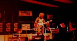 Concert photo: Brian May live at the Duke Of York's Theatre, London, UK (Capital radio Guitar masterclass) [20.11.1983]