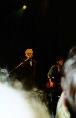 Concert photo: Roger Taylor live at the Shepherds Bush Empire, London, UK (with Ian Hunter) [14.05.1997]