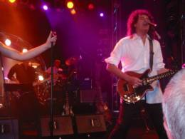 Concert photo: Brian May + Roger Taylor live at the Regent Theatre, Melbourne, Australia (WWRY afterparty) [07.08.2003]