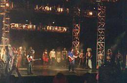 Concert photo: Brian May live at the Teatro Calderón, Madrid, Spain (WWRY musical) [02.01.2004]
