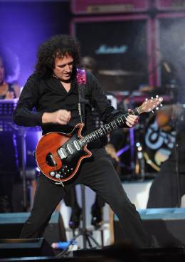 Concert photo: Brian May live at the Royal Albert Hall, London, UK (Pinktober - Women of rock) [01.11.2009]