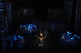 Concert photo: Brian May live at the Theater des Westens, Berlin, Germany (WWRY musical premiere) [21.10.2010]