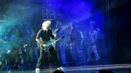 Concert photo: Brian May + Roger Taylor live at the Dominion Theatre, London, UK (WWRY musical (10th anniversary)) [14.05.2012]