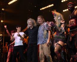Concert photo: Brian May live at the Capital FM Arena, Nottingham, UK (WWRY musical) [27.03.2013]