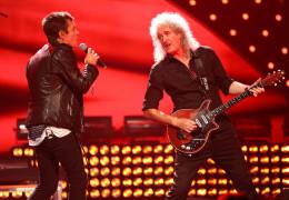 Concert photo: Queen + Adam Lambert live at the MGM Grand Garden Arena, Las Vegas, NV, USA (iHeartRadio Music Festival) [20.09.2013]