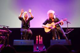 Concert photo: Brian May live at the Kongresove centrum, Zlin, Czech Republic [05.03.2016]