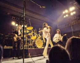 Concert photo: Queen live at the Olympen, Lund, Sweden [27.11.1974]