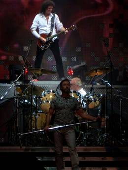Concert photo: Queen + Paul Rodgers live at the SAP Arena, Mannheim, Germany [02.10.2008]