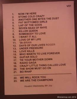 Concert photo: Queen + Adam Lambert live at the Toyota Center, Houston, TX, USA [09.07.2014]