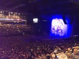 Concert photo: Queen + Adam Lambert live at the Jyske Bank Boxen, Herning, Denmark [15.02.2015]