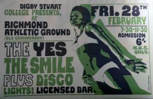 Poster - Smile in Richmond on 28.02.1969