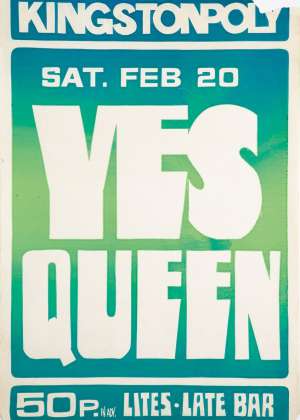 Poster - Queen in London on 20.02.1971
