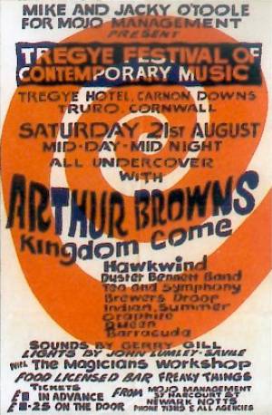 Poster - Queen in Truro on 21.08.1971