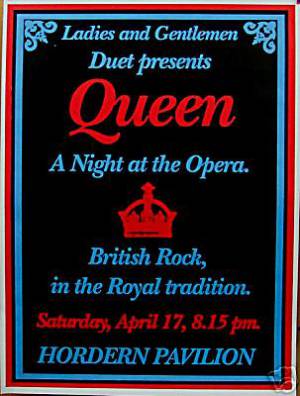 Poster - Queen in Sydney on 17.04.1976