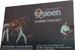 Poster - Queen in Bristol on 23.05.1977