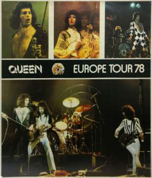 Poster - European tour 1978