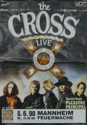 Poster - The Cross in Mannheim on 06.06.1990