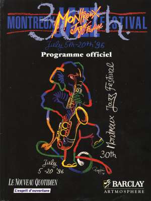 Montreux Jazz Festival 1996 programme