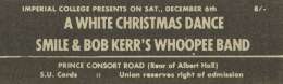 Flyer/ad - Smile in London on 06.12.1969