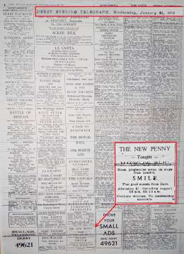 Flyer/ad - Smile in Derby on 21.01.1970
