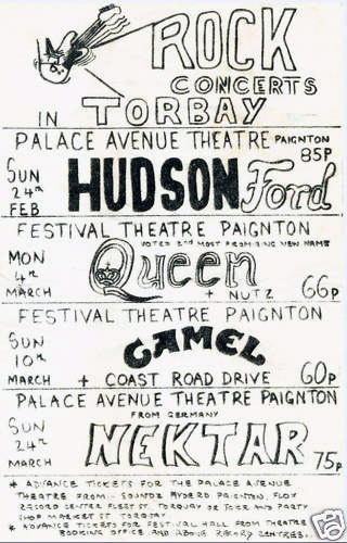 Queen in Paignton on 4.3.1974