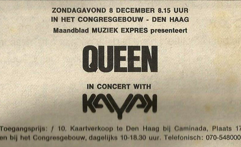 Queen in Hague on 08.12.1974