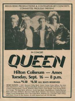 Flyer/ad - Ames 16.09.1980 ad