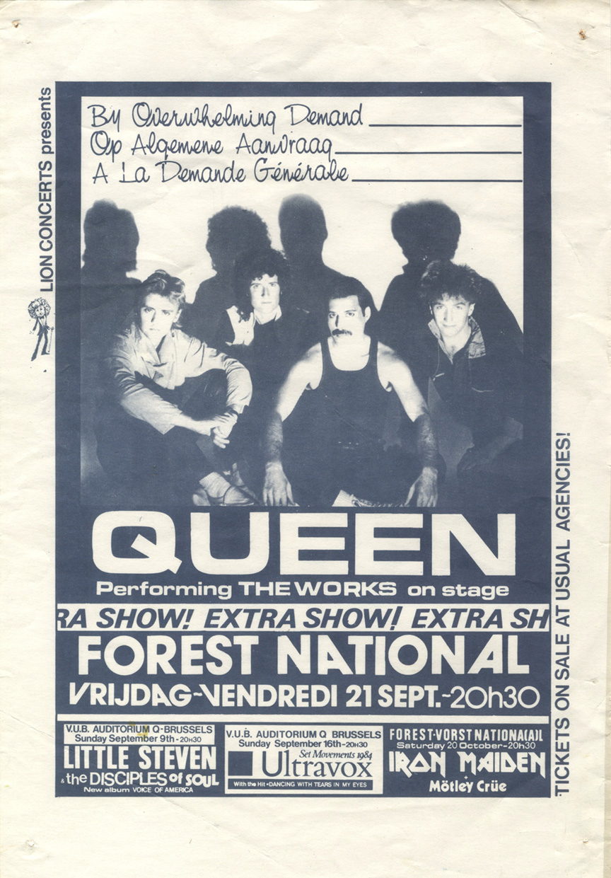 Queen in Brussels on 21.9.1984