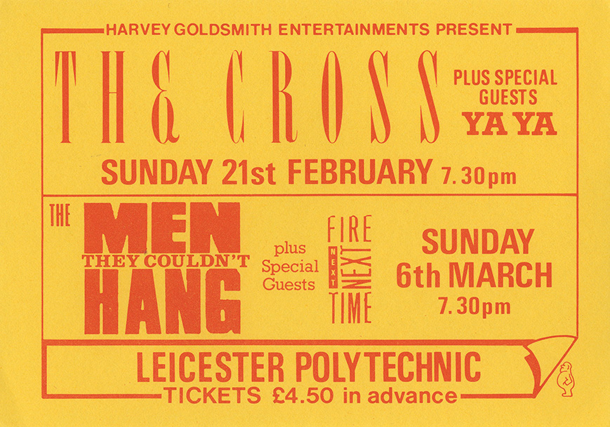The Cross in Leicester on 21.2.1988