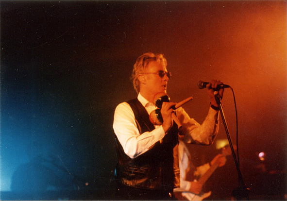 Roger Taylor on percussion