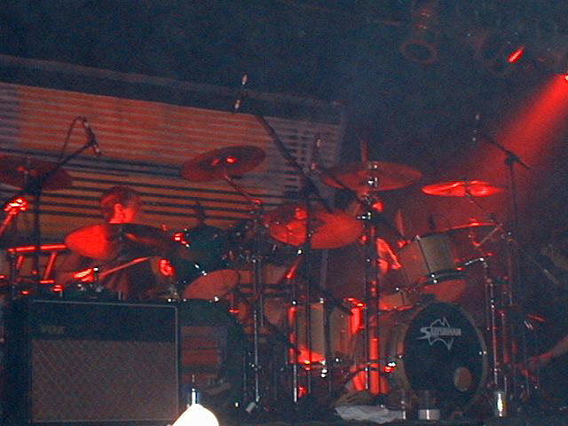 Keith Prior on drums