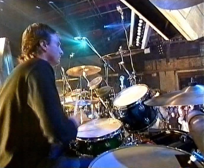 Keith Prior on drums