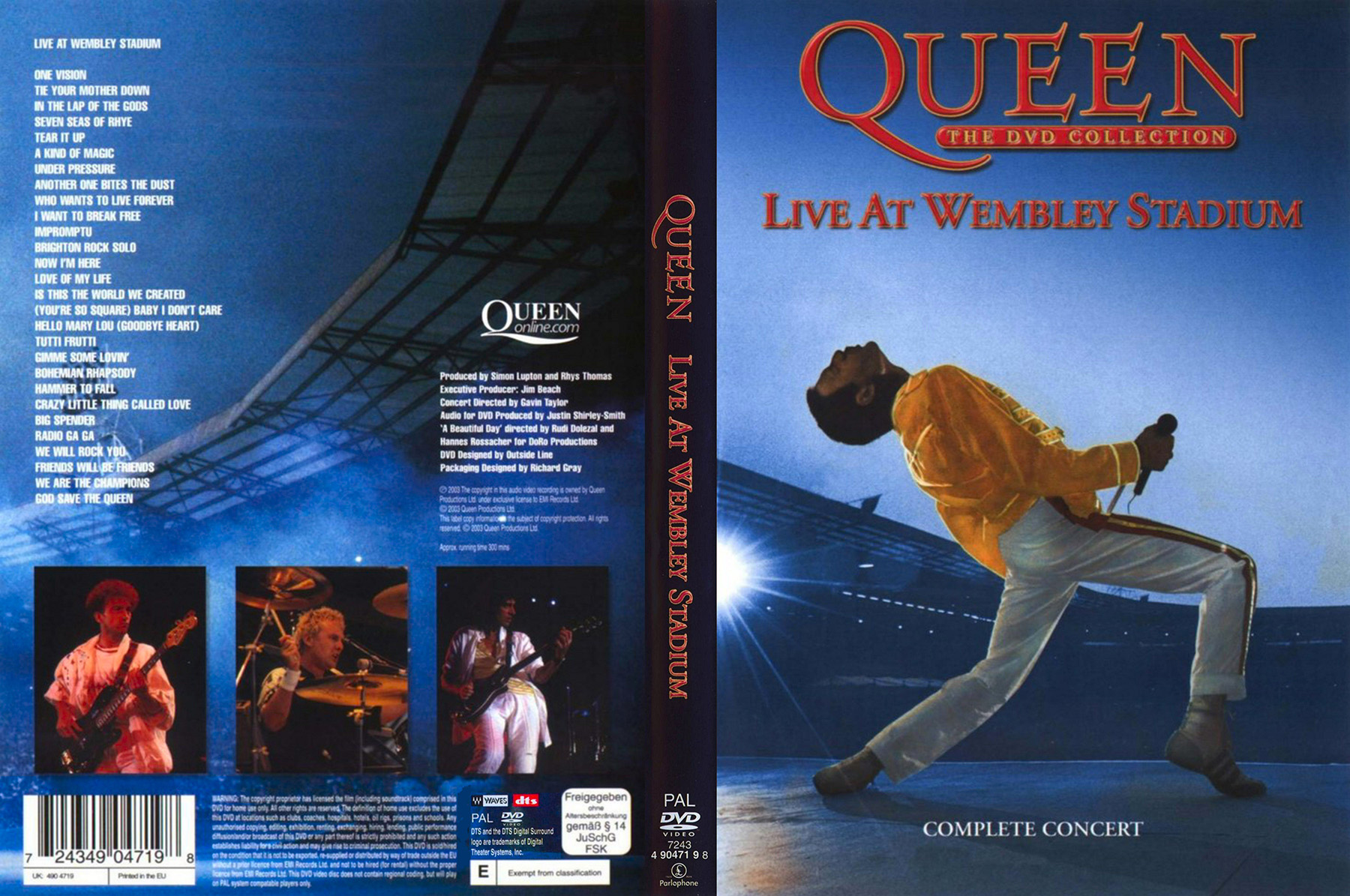 Queen - Live At Wembley 1986
