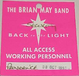 Providence 8.10.1993 working pass