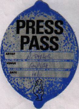 London 19.11.1994 press pass
