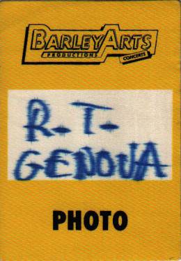 Genova 18.1.1995 photo pass