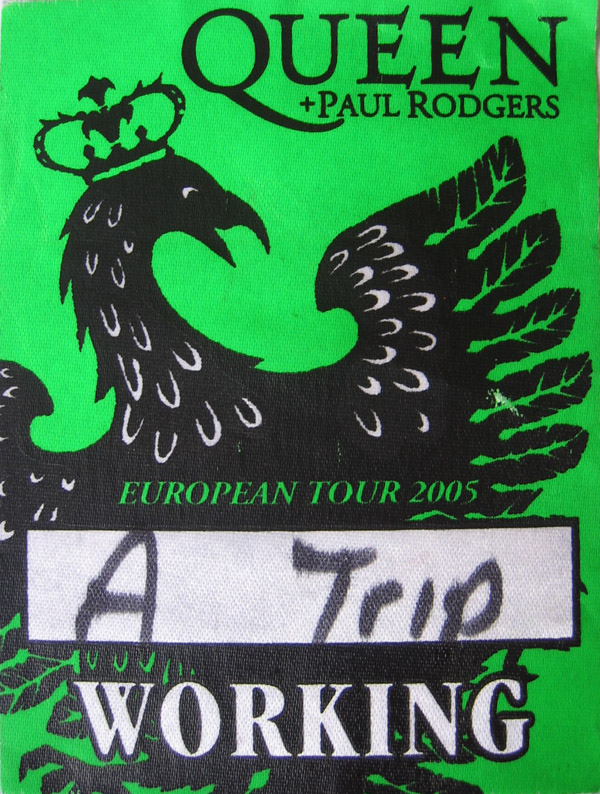 Antwerpen 20.4.2005 working pass