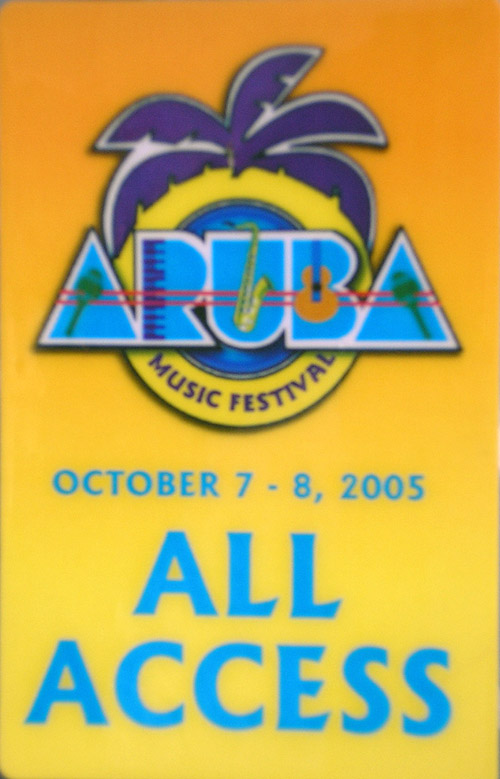 Aruba 8.10.2005 all access pass