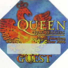 US tour 2006 guest pass