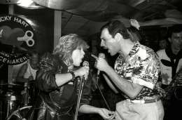 Concert photo: Queen live at the Kensington Roof Gardens, London, UK (Roof Gardens afterparty) [12.07.1986]