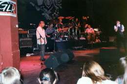 Concert photo: John Deacon live at the Shepherds Bush Empire, London, UK (with SAS Band) [01.07.1995]