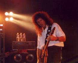 Guest appearance: Brian May live at the Wembley Arena, London, UK (with Joe Satriani, Michael Schenker and Uli Jon Roth)