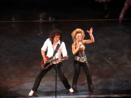 Guest appearance: Brian May + Roger Taylor live at the Dominion Theatre, London, UK (1000th performance of the WWRY musical)