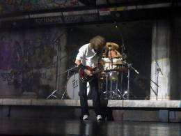 Concert photo: Brian May + Roger Taylor live at the Dominion Theatre, London, UK (WWRY musical (8th anniversary)) [10.05.2010]