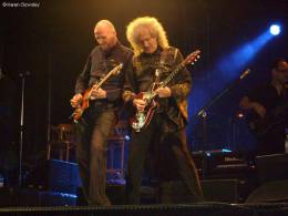 Concert photo: Brian May live at the The Orange College Hall Officers Mess, Cranwell, UK [16.07.2011]