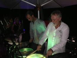Guest appearance: Roger Taylor live at the Mike Rutherford's house, Loxwood, UK (Christmas party)