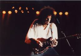 Concert photo: Brian May live at the Ahoy Hall, Rotterdam, The Netherlands [21.06.1993]