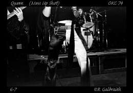Concert photo: Queen live at the Fairgrounds Appliance Building, Oklahoma City, OK, USA [19.04.1974]