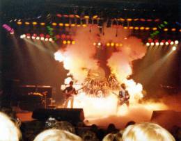 Concert photo: Queen live at the Falkoner Theatre, Copenhagen, Denmark [13.04.1978]
